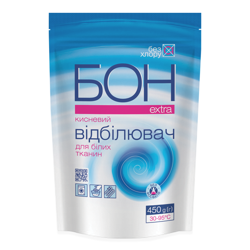 БОН відбілювач для білих тканин Extra 450г